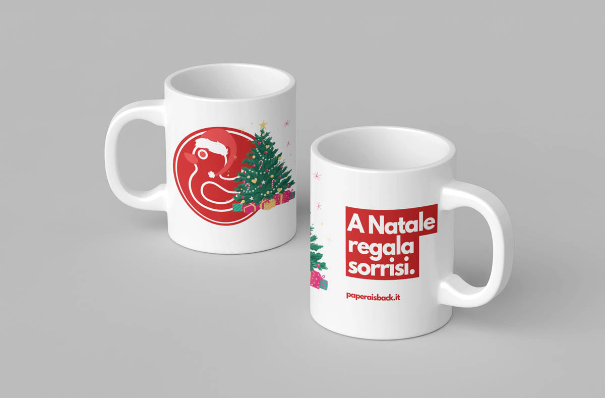 Tazza Mug Papera - "Se l'acqua è poca la papera non galleggia"