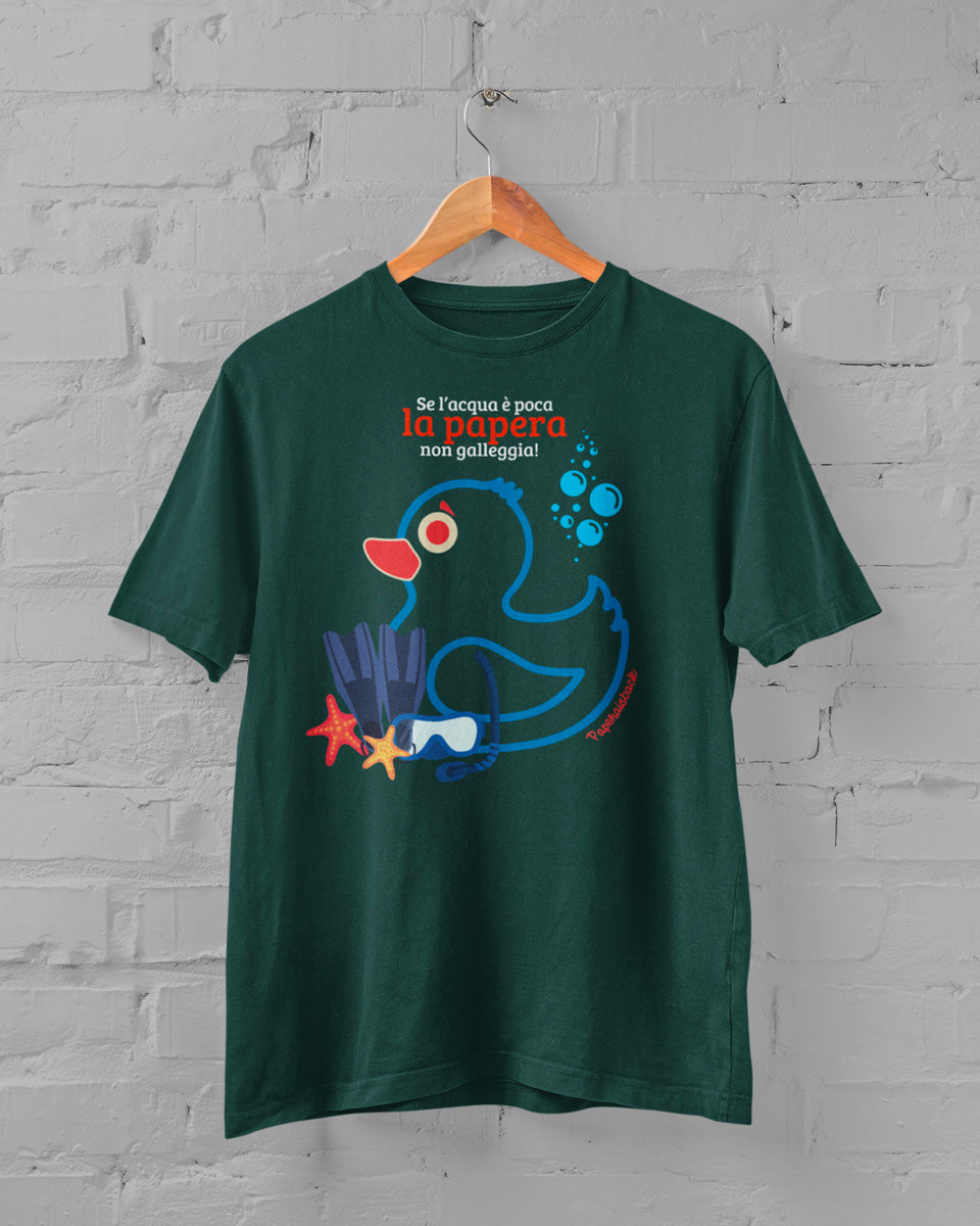 T-shirt “Papera non galleggia” SUB | Paperaisback