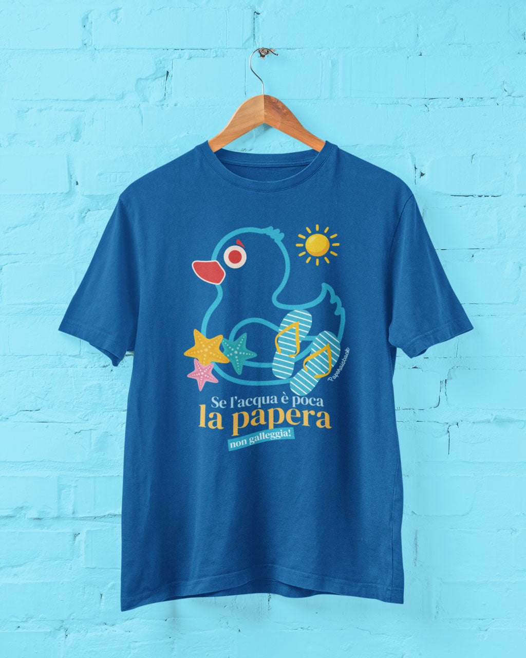 T-shirt “Papera non galleggia” Flip Flop Collection 2026