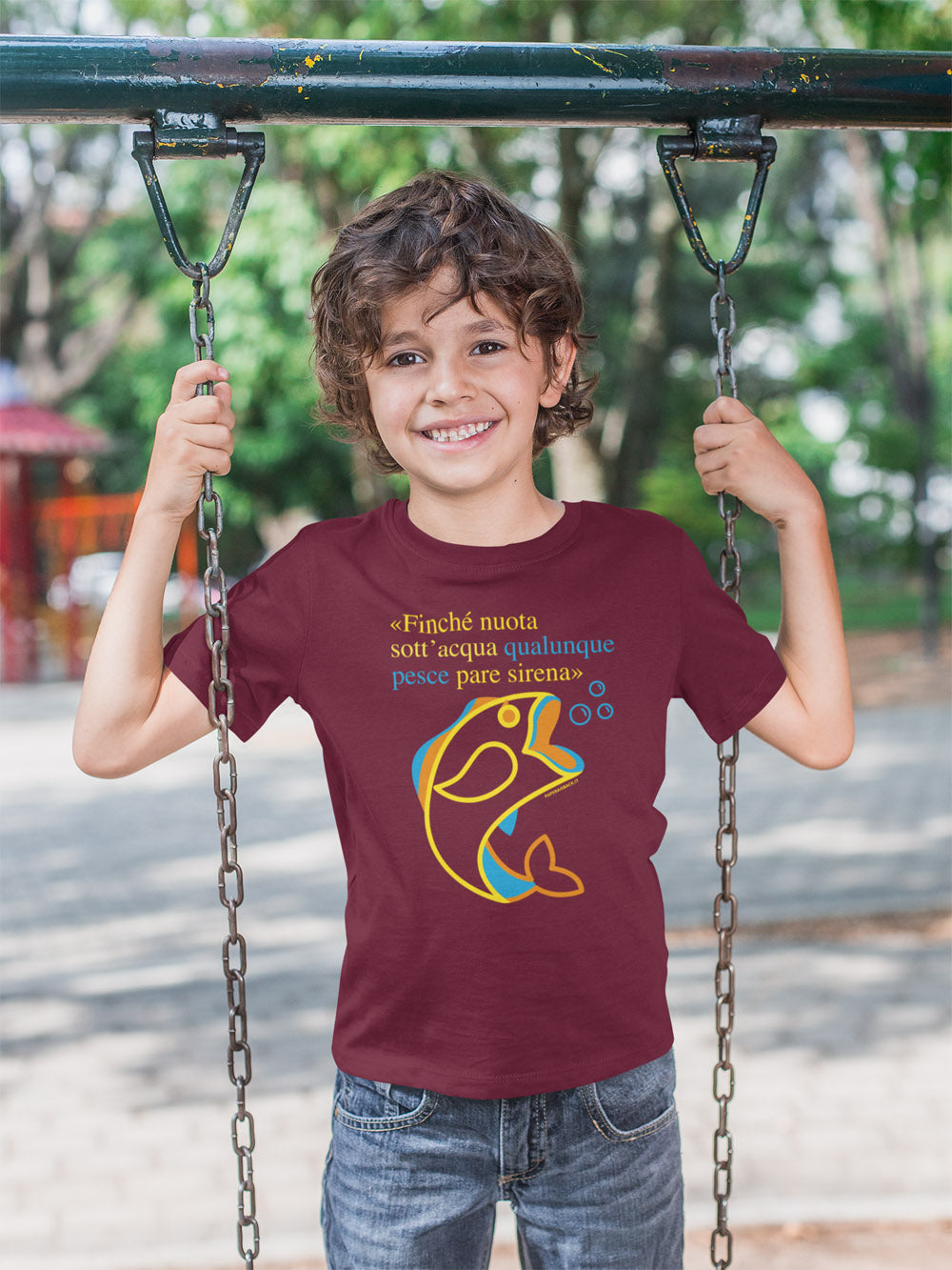 T-Shirt Pesce Sirena