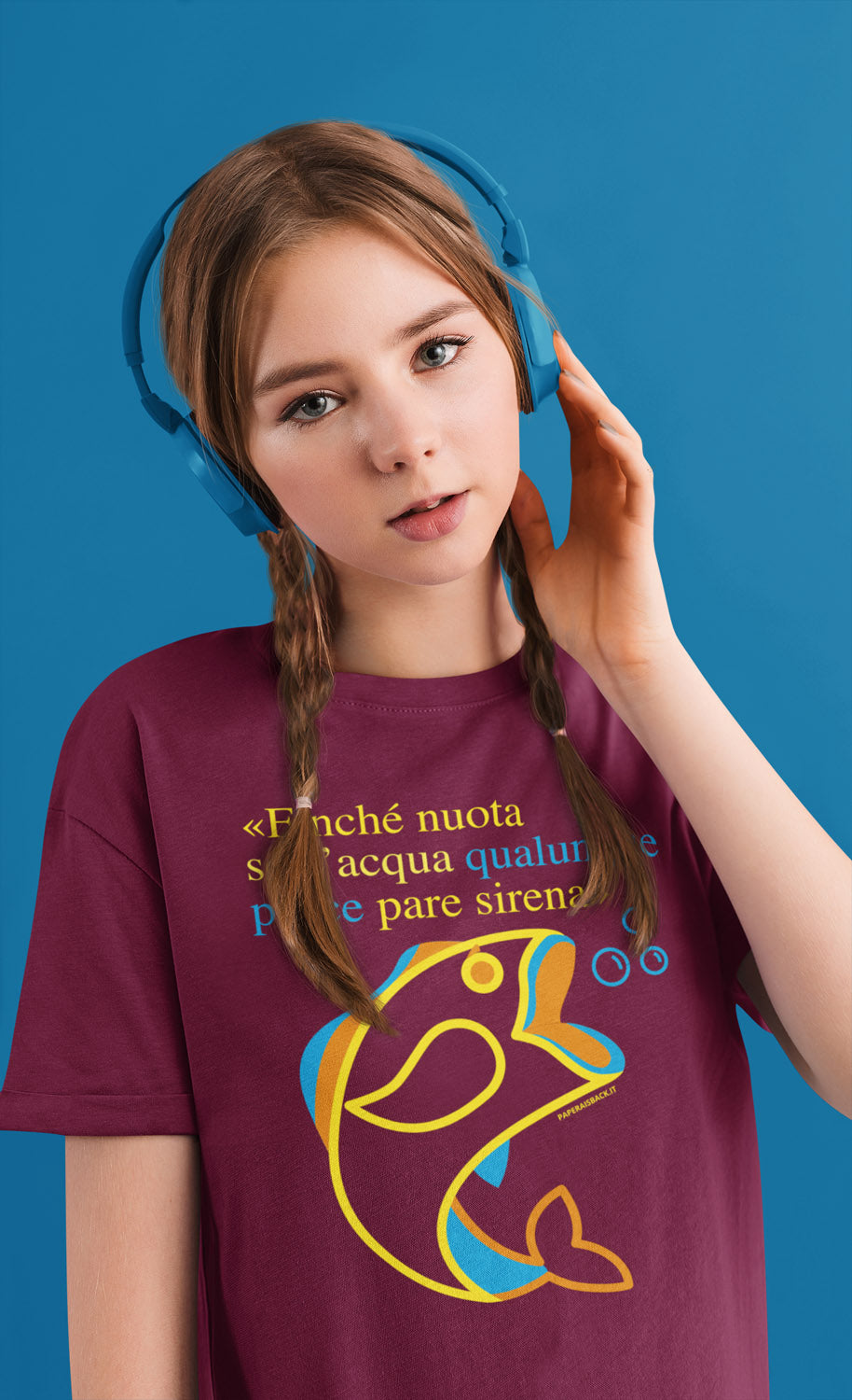 T-Shirt Pesce Sirena