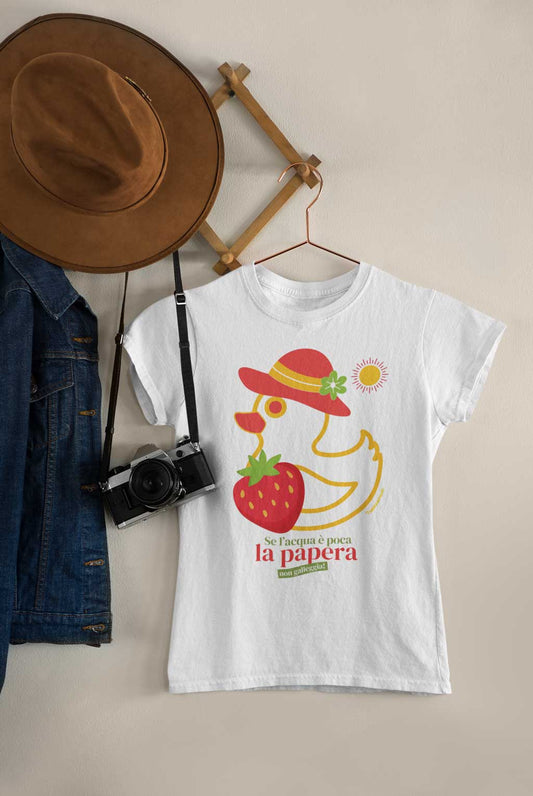 T-shirt “Papera non galleggia” Fruits Collection 2026 Cup Woman