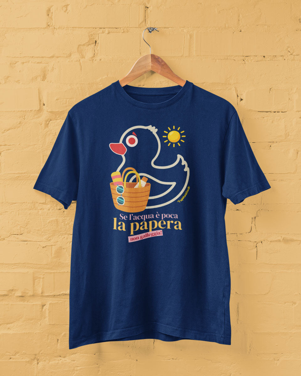 T-shirt “Papera non galleggia” Bag Collection 2026