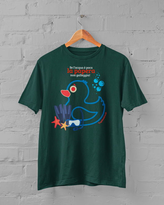 T-shirt “Papera non galleggia” SUB | Paperaisback