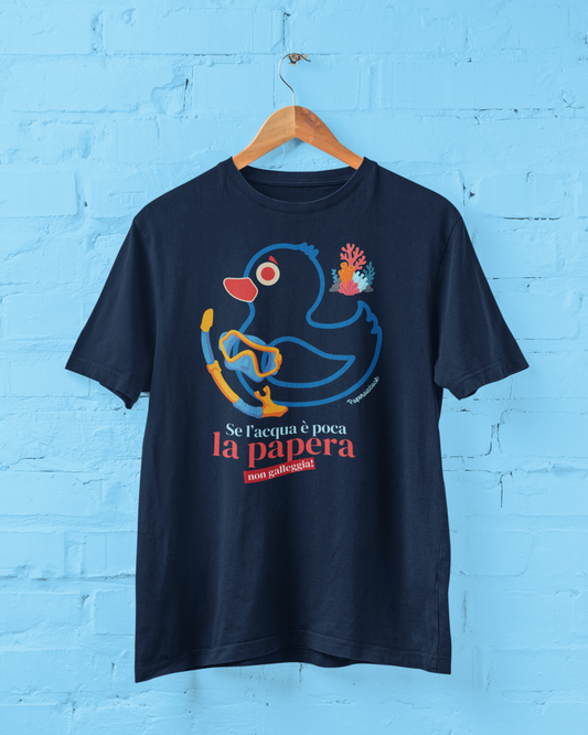 T-shirt “Papera non galleggia” Divemaster Collection 2026