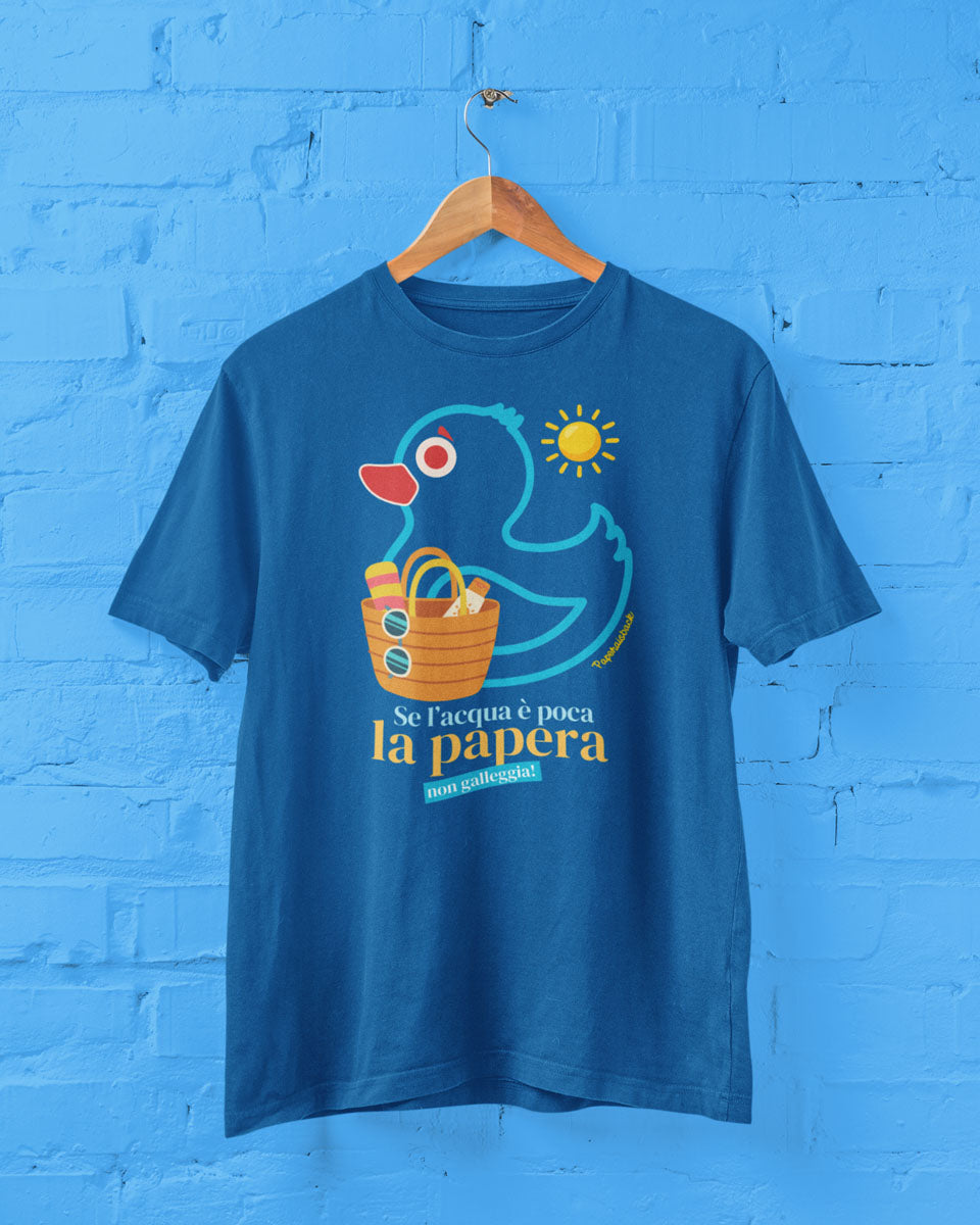 T-shirt “Papera non galleggia” Bag Collection 2026