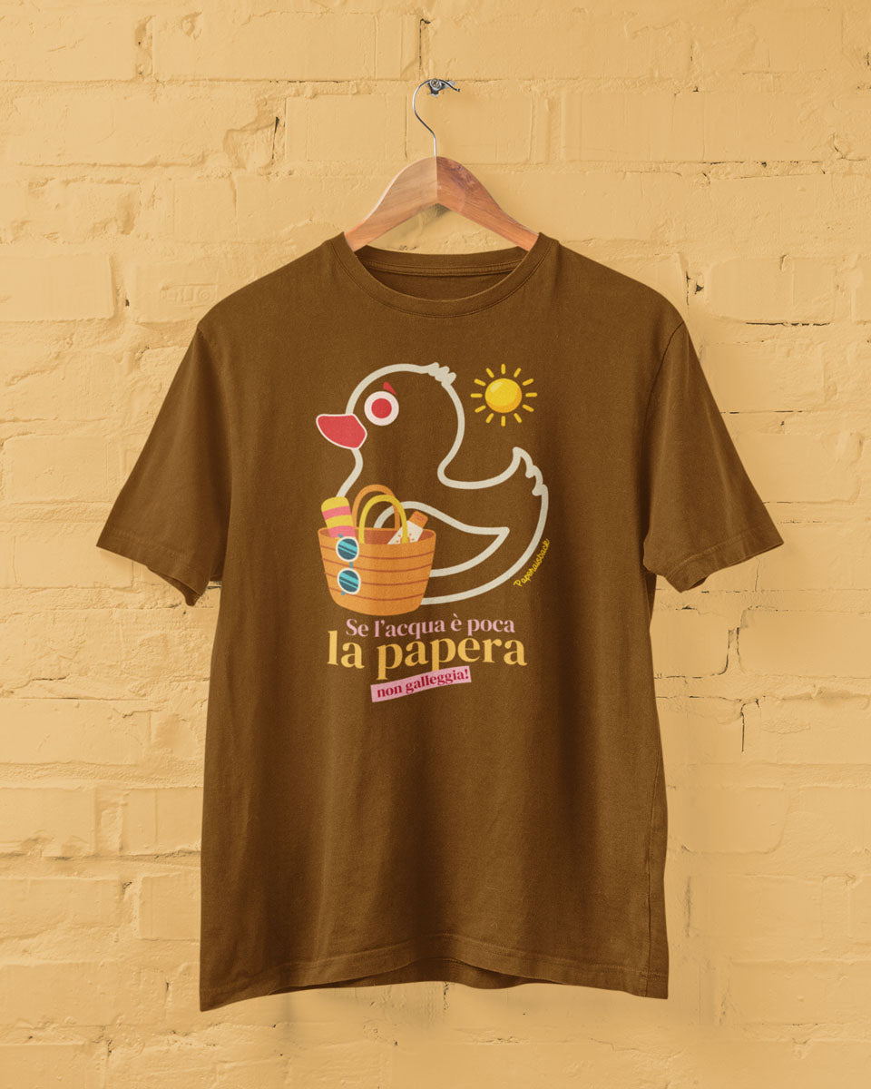 T-shirt “Papera non galleggia” Bag Collection 2026