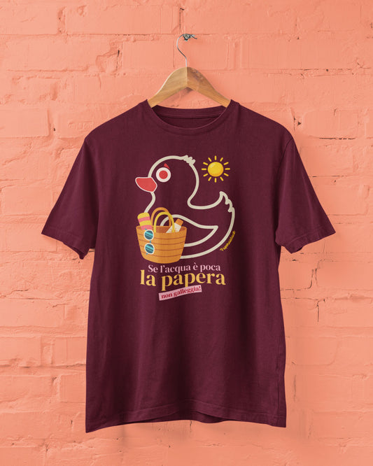 T-shirt “Papera non galleggia” Bag Collection 2026