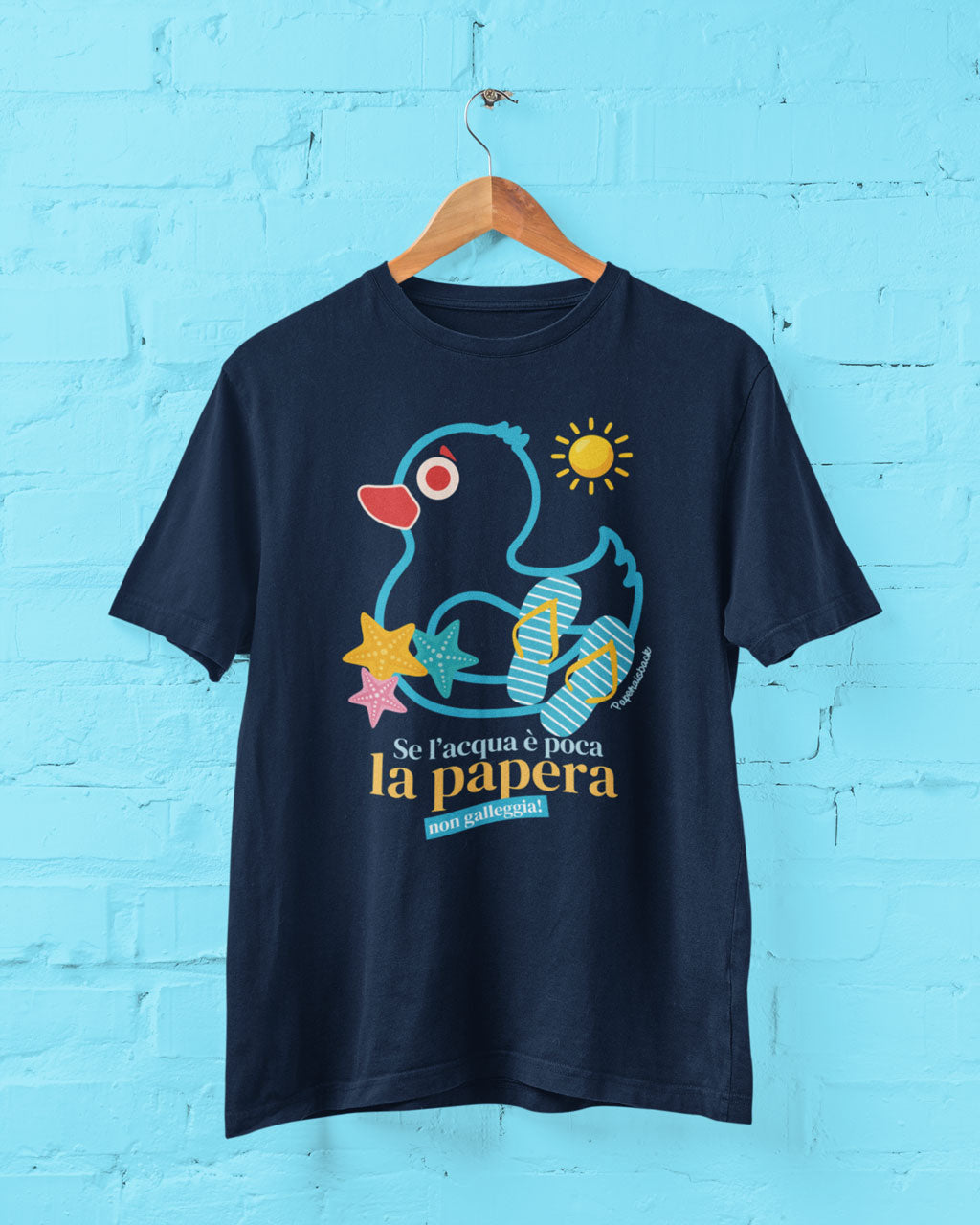 T-shirt “Papera non galleggia” Flip Flop Collection 2026