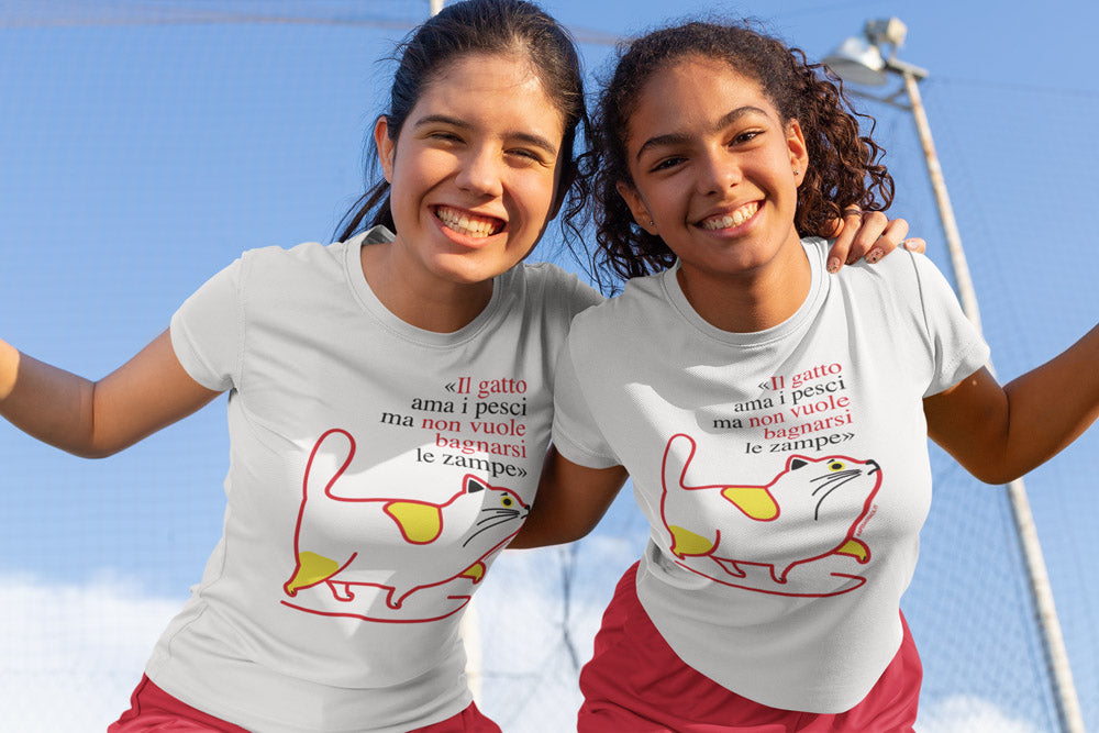 T-Shirt Gatto