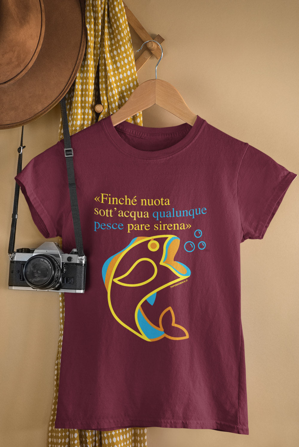 T-Shirt Pesce Sirena