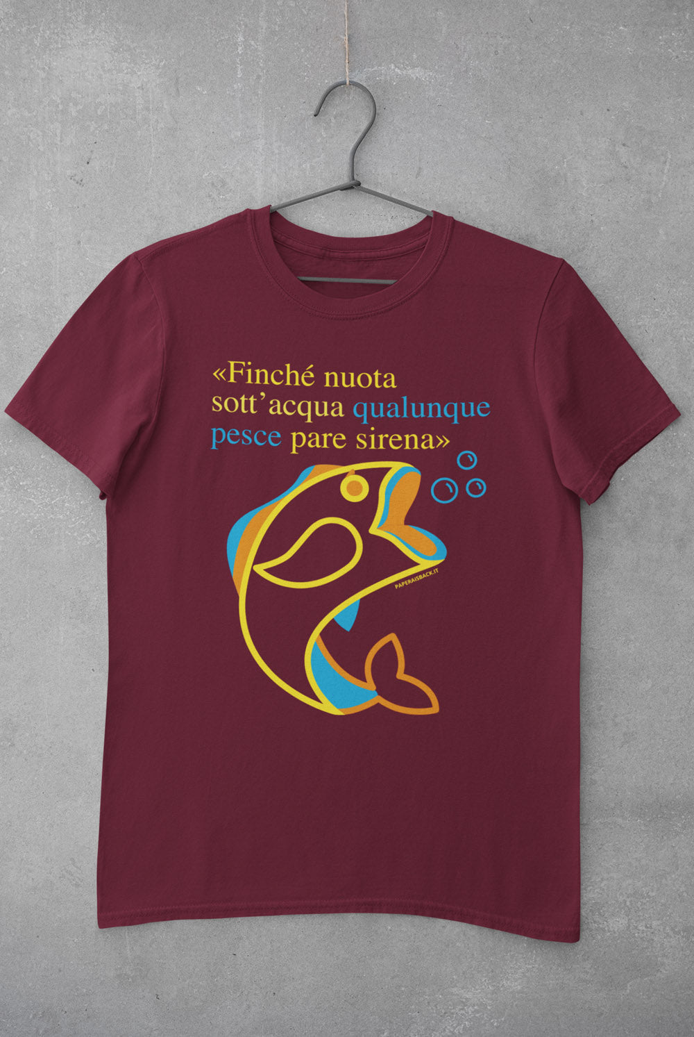 T-Shirt Pesce Sirena