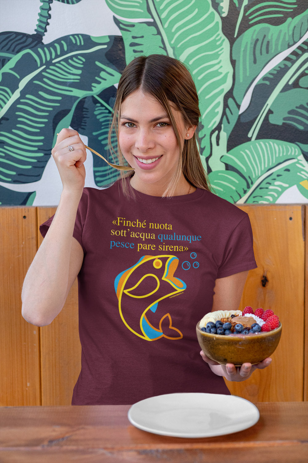 T-Shirt Pesce Sirena