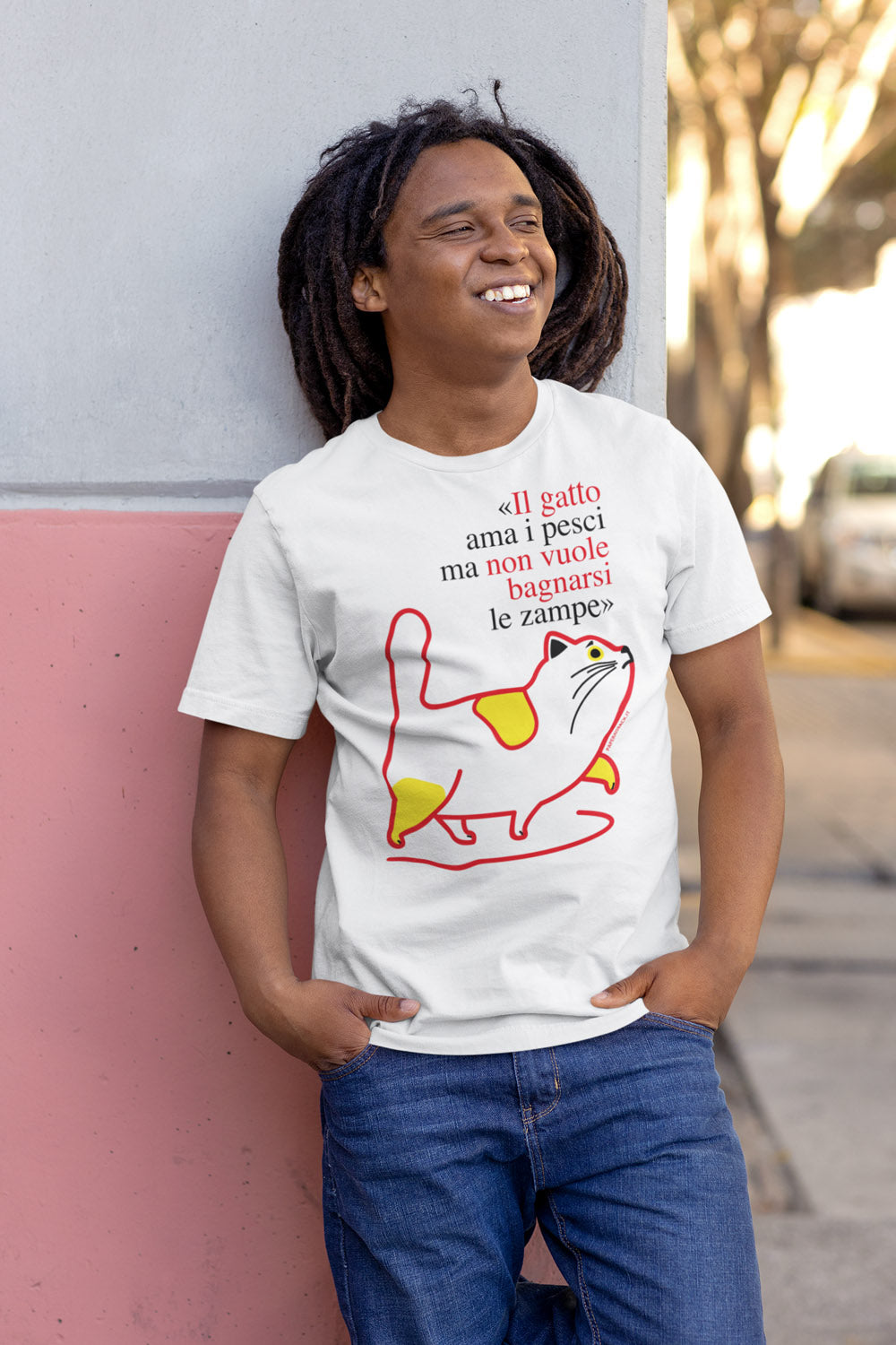 T-Shirt Gatto