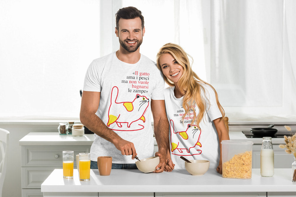 T-Shirt Gatto