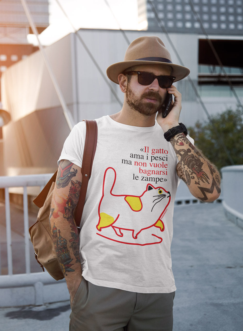 T-Shirt Gatto