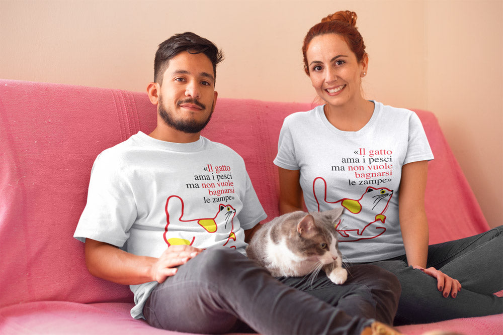 T-Shirt Gatto