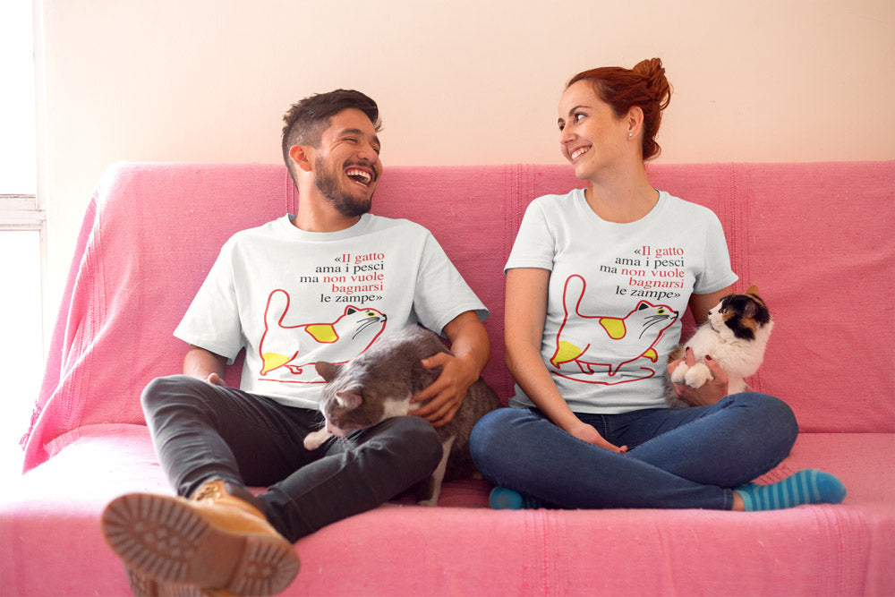 T-Shirt Gatto